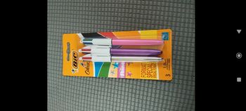 Crayons 4 couleurs shine