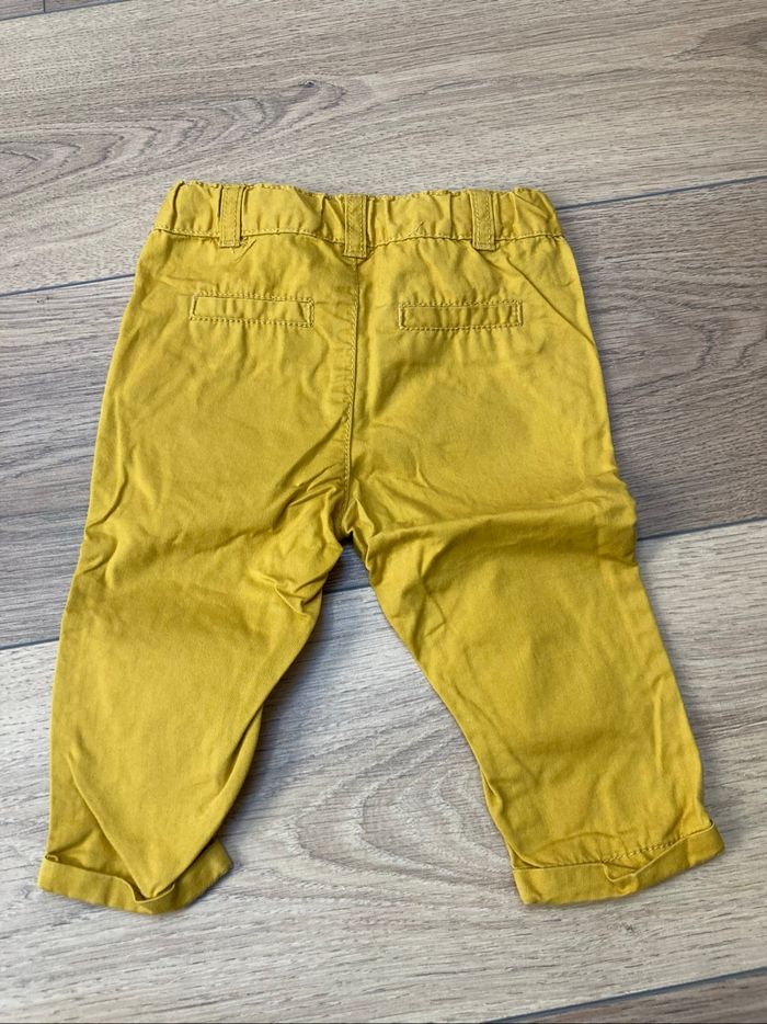 Pantalon jaune 6 mois - photo numéro 2