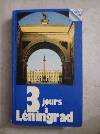 livre 3 jours à Leningrad Progrès guide