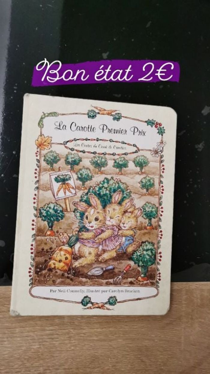 Livre la carotte premier prix