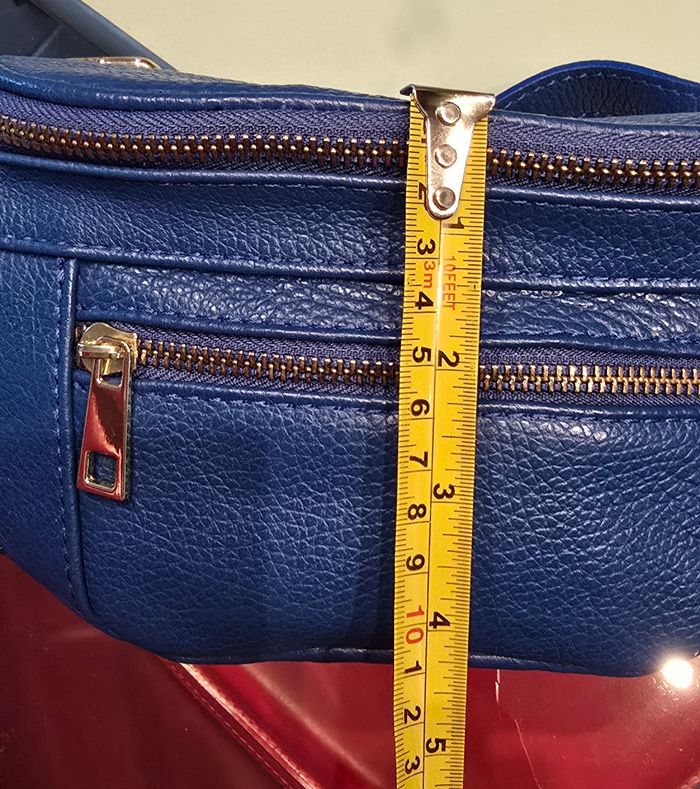 Sac banane femme bleu marine - photo numéro 3