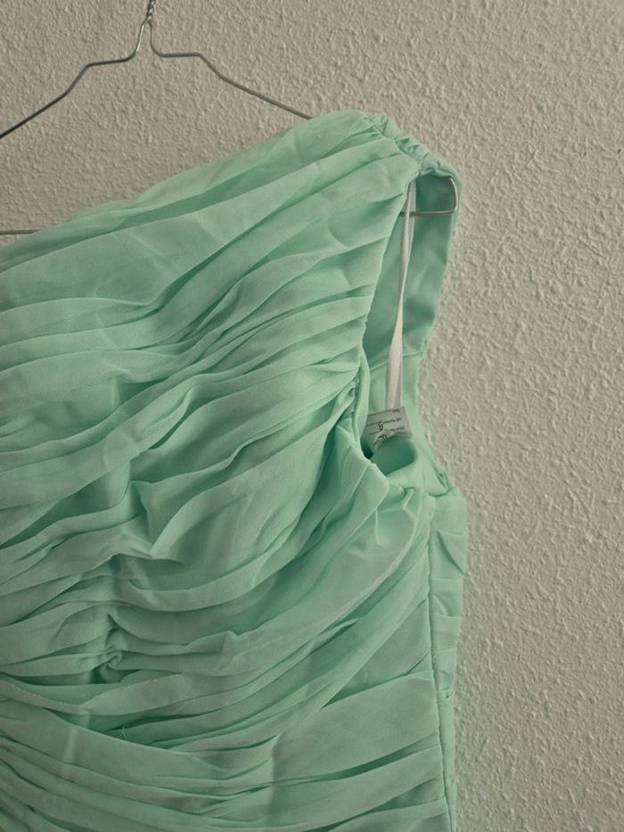 Robe de soirée verte menthe - photo numéro 2