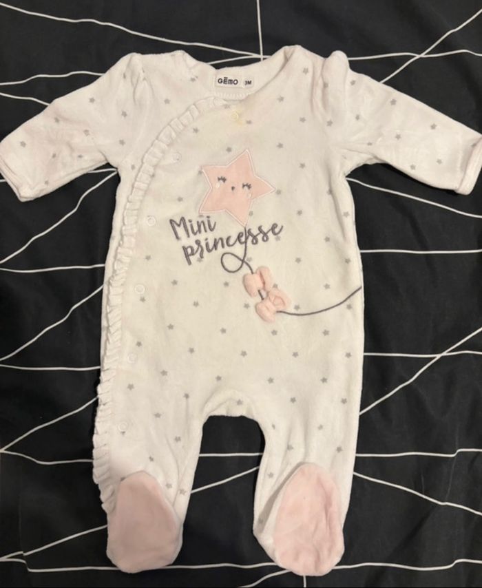 Lot de 10 pyjama bébé fille 3 mois - photo numéro 9