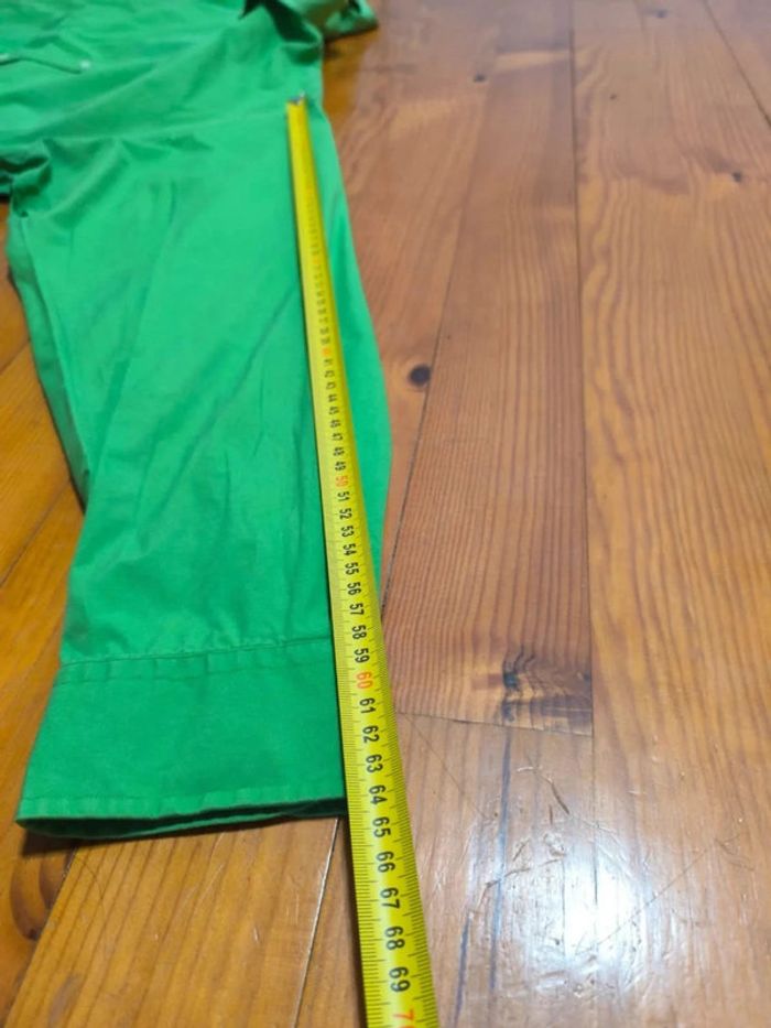 Chemise Ralph Lauren - Blake - Logo brodé bleu - Vert clair - Taille XL - photo numéro 14