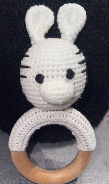 Hochets  zèbres à grelots