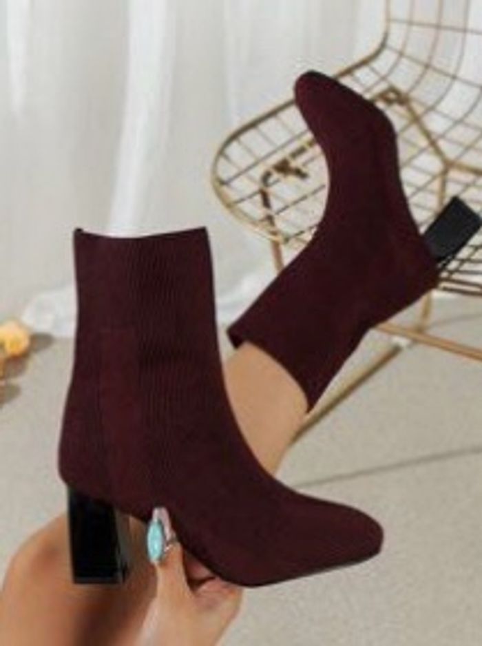Bottines bordeaux taille 42 - photo numéro 2