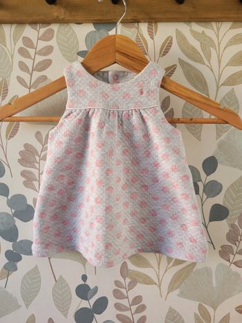 Robe en coton gaufrée - 6 mois