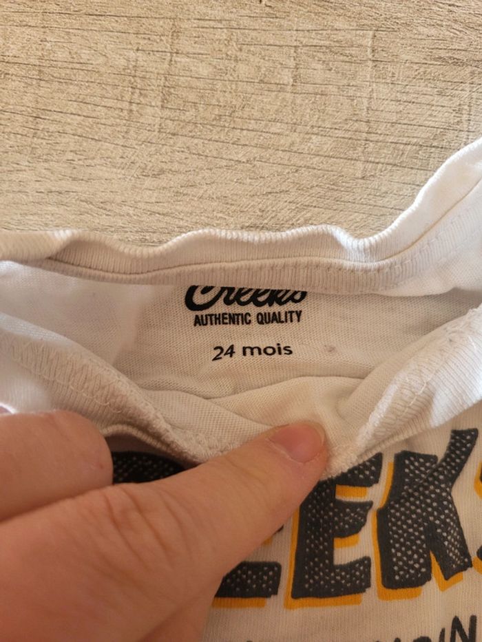 Tshirt creeks 24 mois - photo numéro 2