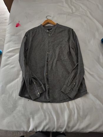 Chemise homme gris chiné regular fit