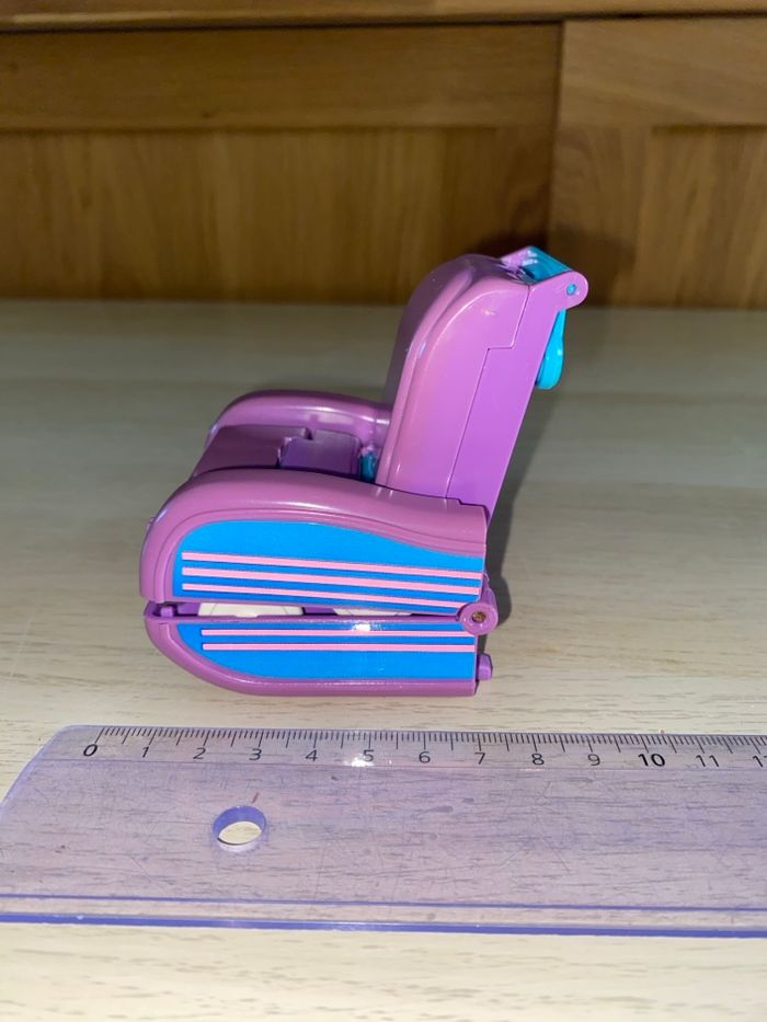 Voiture transformable fauteuil poupée Kenner 1987 wish world kids read alibabettes speed car - photo numéro 3