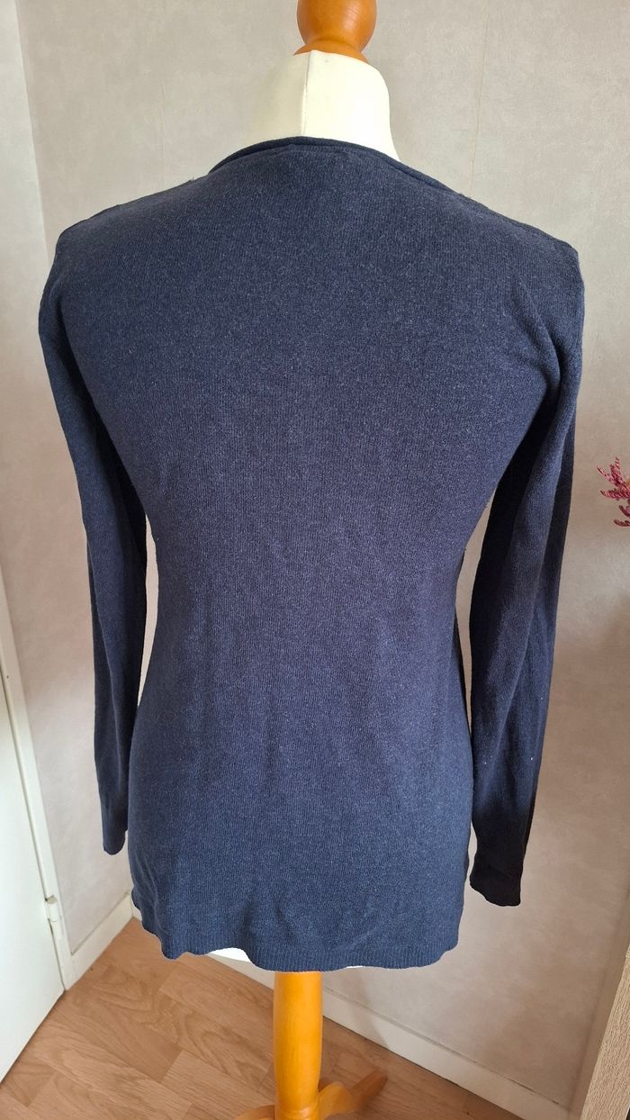 Pull maternité bleu - photo numéro 2