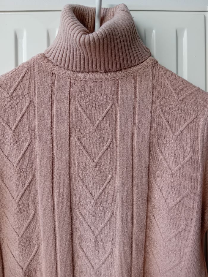 Pull col roulé taille unique