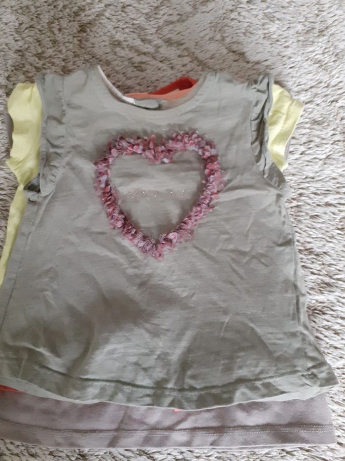 Lot de 6 t-shirts manches courtes 6 mois - photo numéro 13