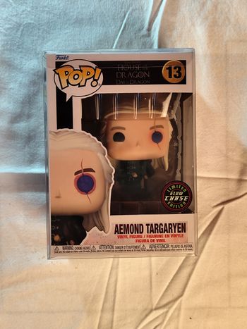 Figurine Funko Pop Aemond Targaryen 13 Glow Chase House of the Dragon