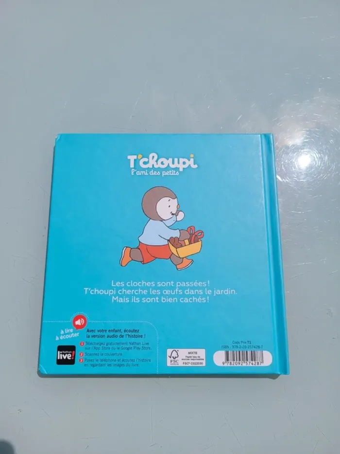Livre T'choupi : à lire et à écouter, tome 35 🐣 T'choupi cherche les oeufs de Pâques 🐣 81 - photo numéro 4