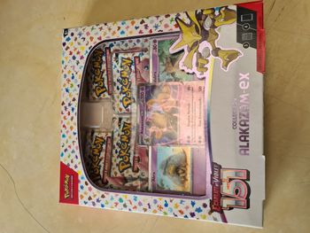 Coffret Pokémon 151 Alakazam Ex , Écarlate et Violet 151 EV03.5 Prix Ferme