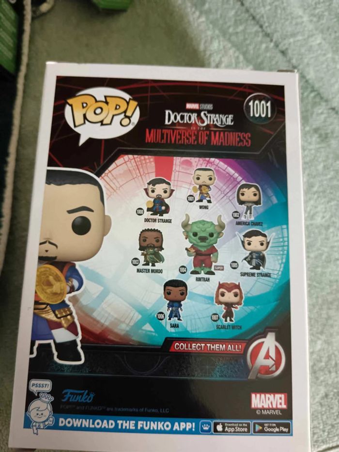 Figurine POP - Marvel Studios - Wong - photo numéro 2