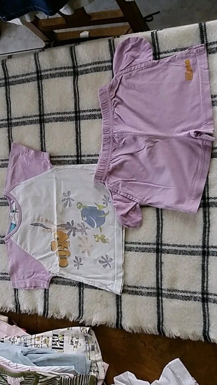 Ensemble été fille taille 2 ans