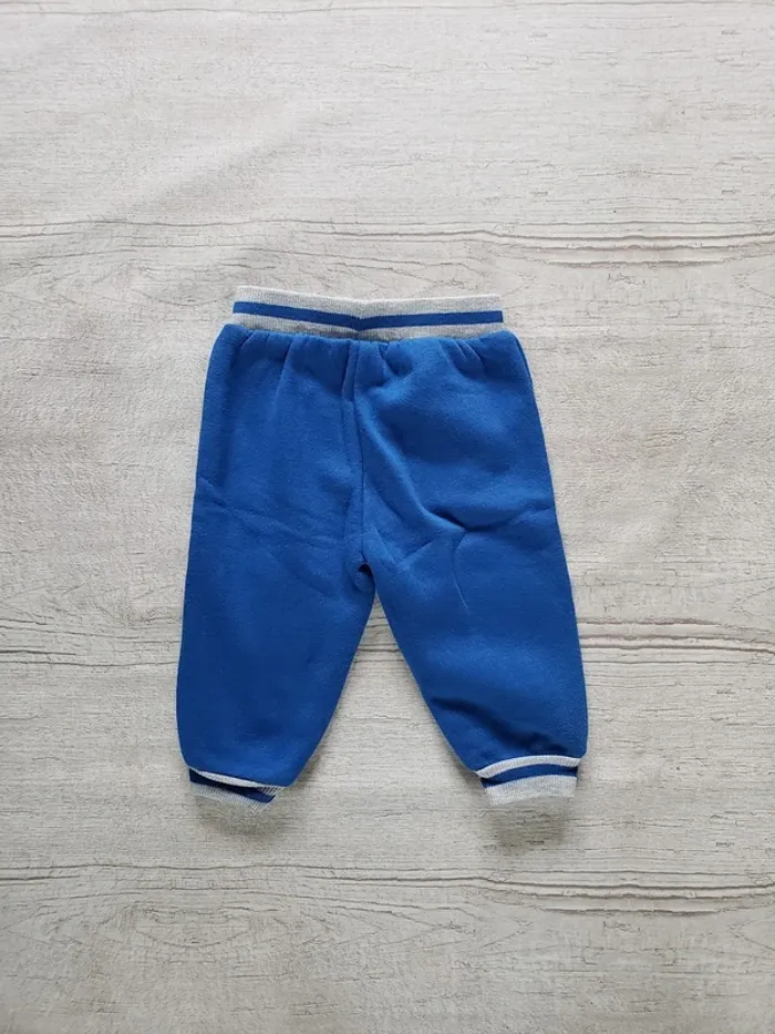 Jogging garçon 6 mois bleu et gris - photo numéro 7