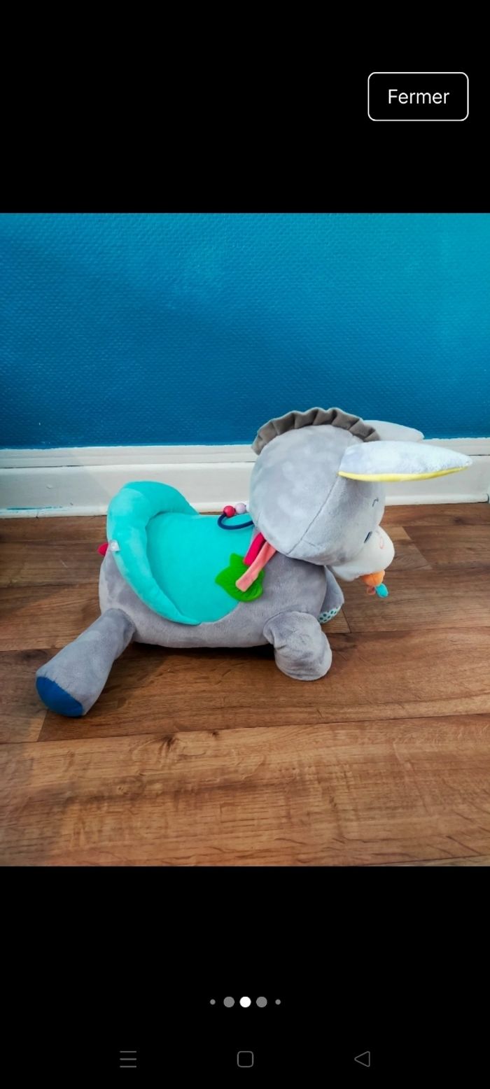 Peluche d'activité Âne Titus - photo numéro 6