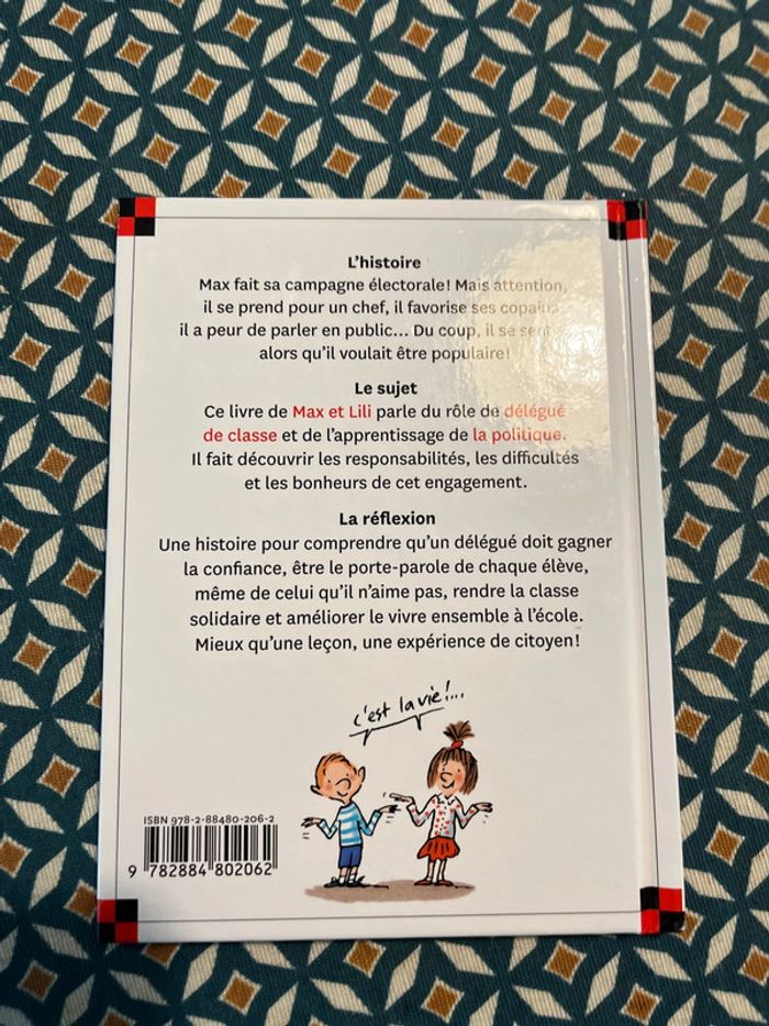 Max veut être délégué de classe - photo numéro 2