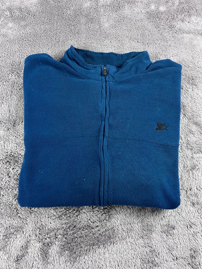 Veste Polaire Starter Violet Foncé / Noir – Taille 2XL