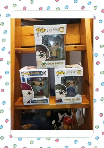 Lot de 3 pop Harry Potter