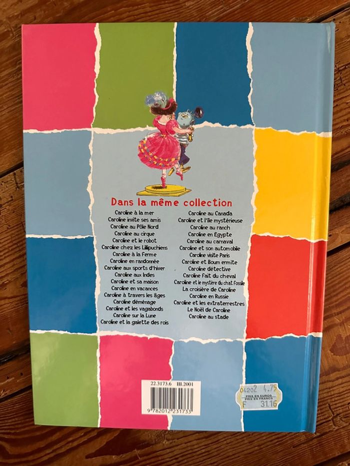 Caroline et les vacances de Titus couleurs multicolore Pierre Probst livre bd - photo numéro 2