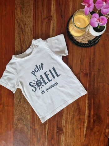 T-shirt manches courtes 18 mois