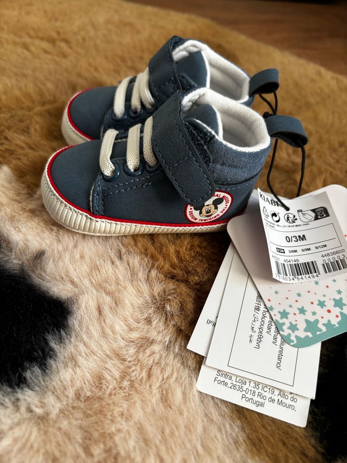 Baskets Mickey DISNEY t.0-3m