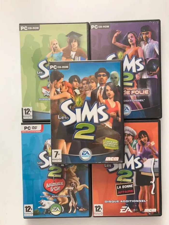 Pack Les sims 2 PC