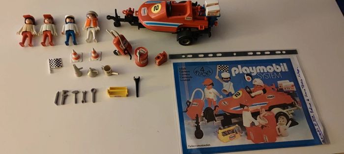 Playmobil N 3538 Bateau de Courses Texaco + pilote -Vintage- - photo numéro 6