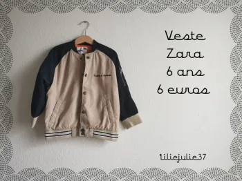 Veste Zara 6 ans