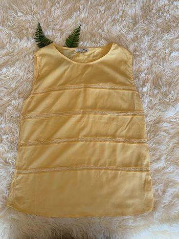 T shirt jaune pale Etam L