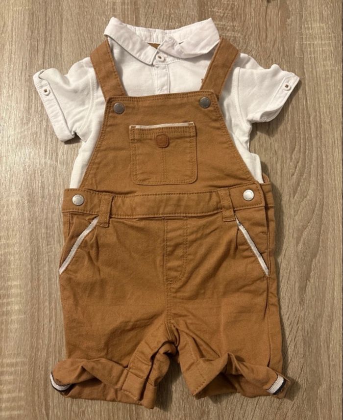 Salopette avec son polo - photo numéro 2