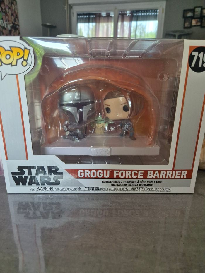 Figurine funko pop Star Wars the mandalorian Grogu