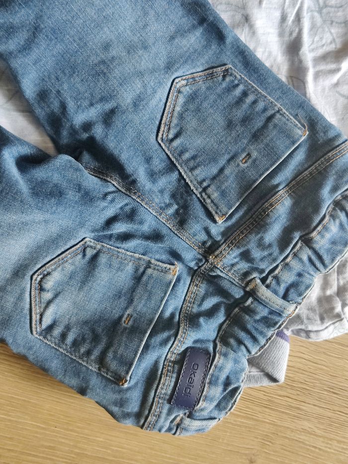Ensemble 2 pièces jean et polo Sergent Major Okaidi Vertbaudet Taille 3 ans - photo numéro 6