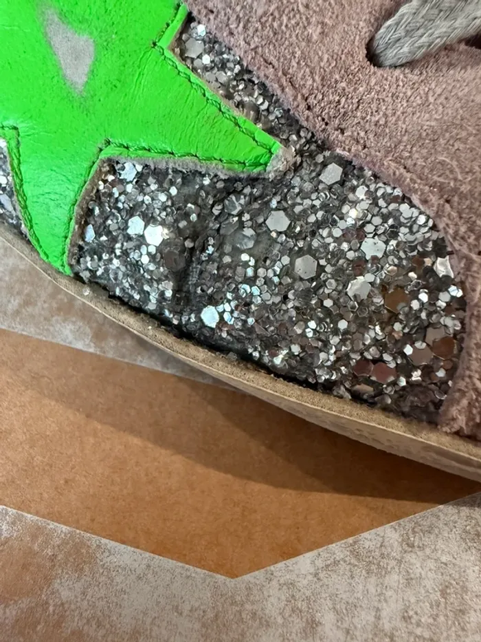 Basket glitter golden goose - photo numéro 9