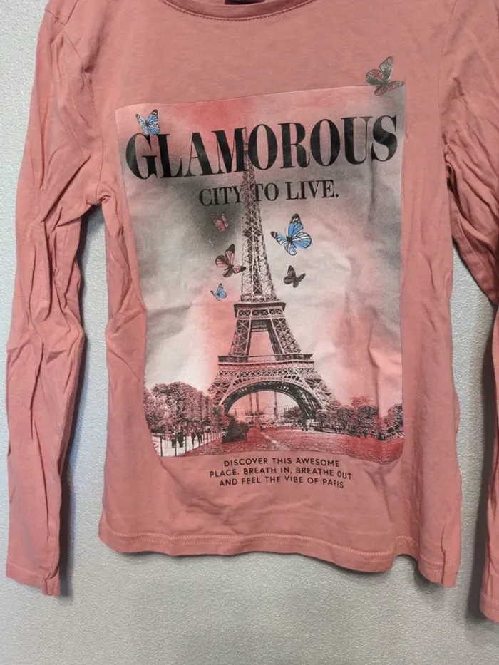 T-shirt fille 9/10 ans - photo numéro 3