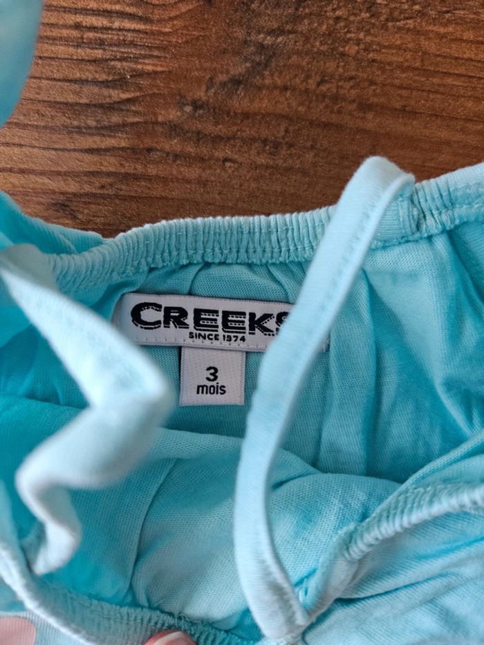 Tunique à bretelle bébé fille 3mois - photo numéro 2