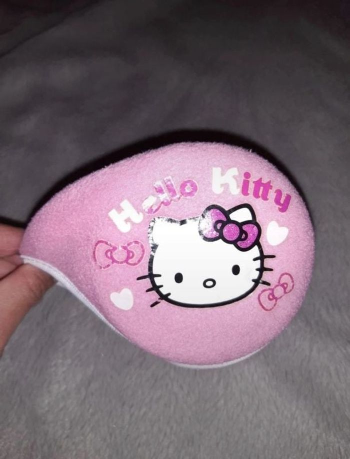 Cache-oreilles rose enfant Hello Kitty