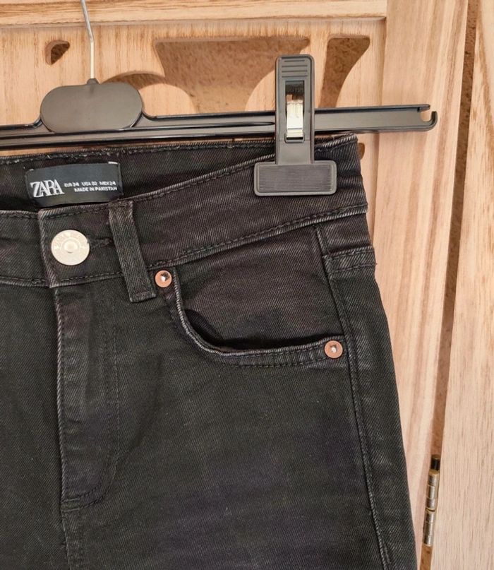 Jean 7/8 ème Taille 34 Zara - photo numéro 5