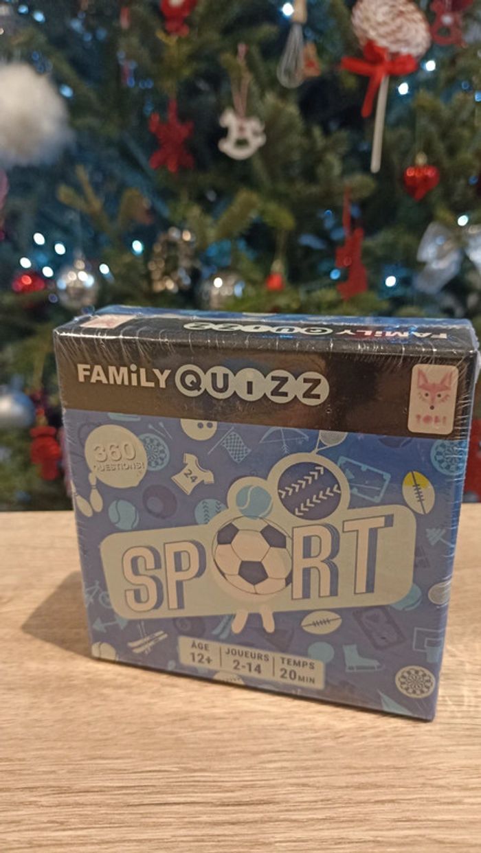 Jeu family Quizz Sport