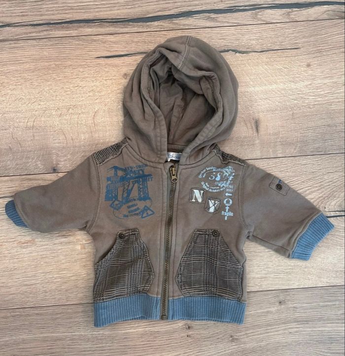 Gilet zip bébé - photo numéro 3