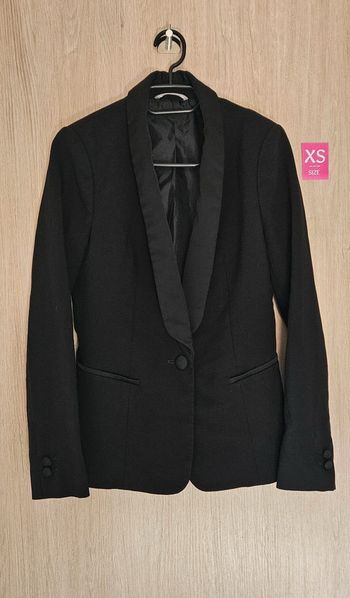 Veste de tailleur noire femme XS