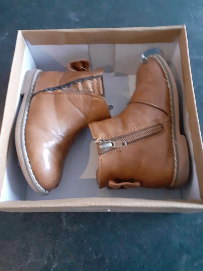 Bottines fille marron pointure 23 - photo numéro 10