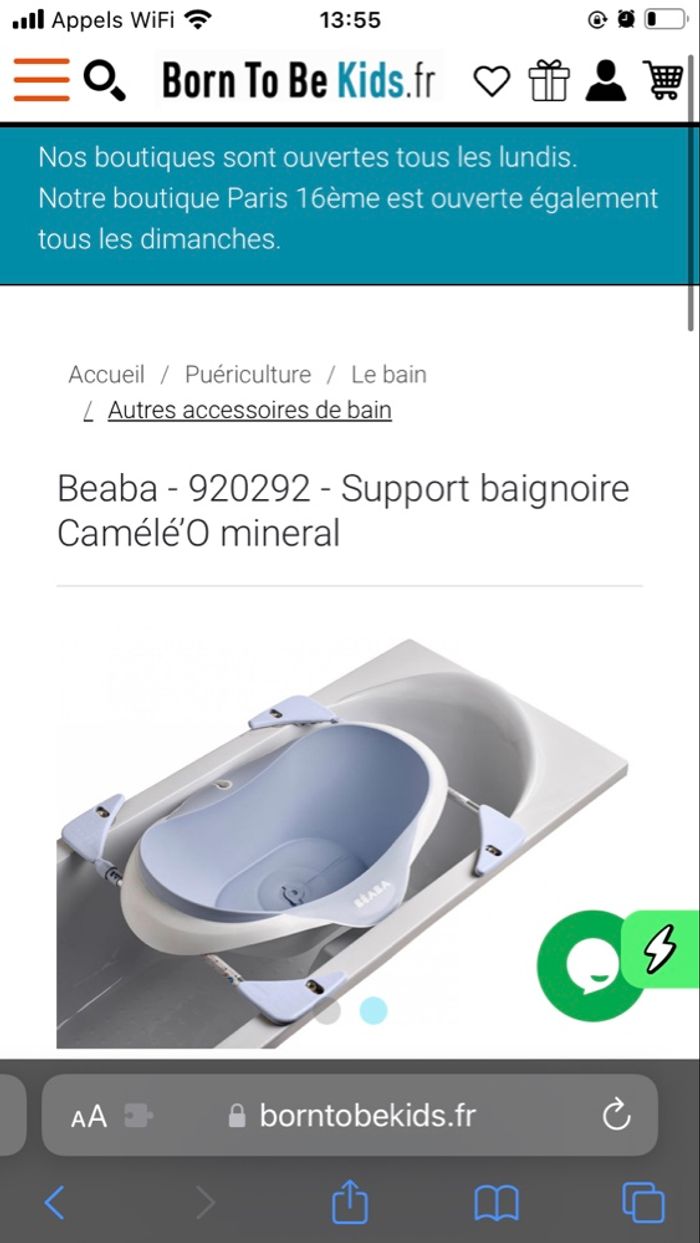 Baignoire Béaba avec supports baignoire - photo numéro 8