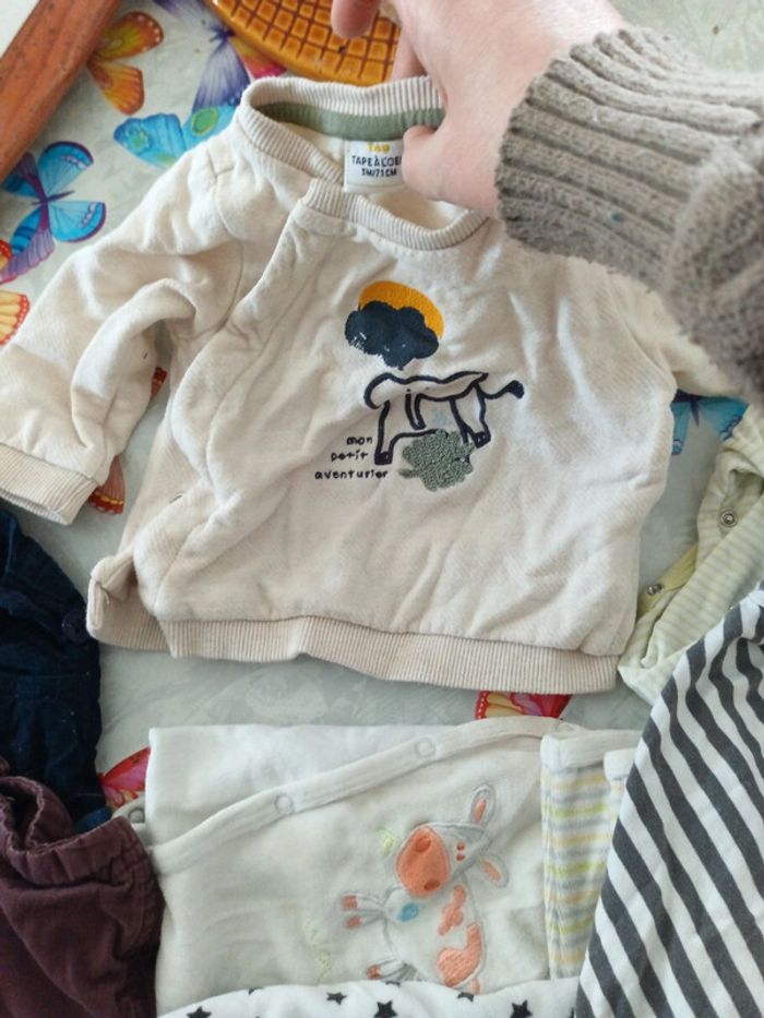 Lot de 7 articles automne hiver 9 mois garçon - photo numéro 2