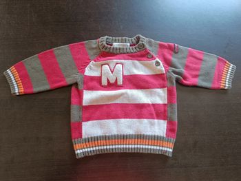 Pull MINIMAN - Taille 12 MOIS