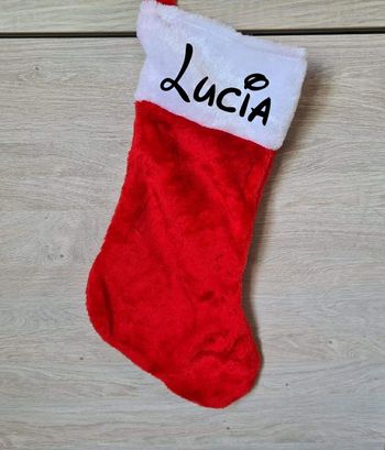 Grande chaussette personnalisée